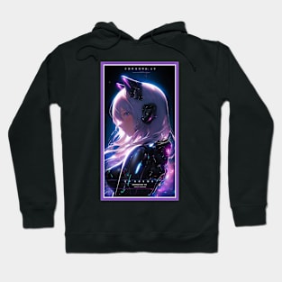 Anime Cat Girl | Quality Anime Artwork | Manga Anime Art Hoodie